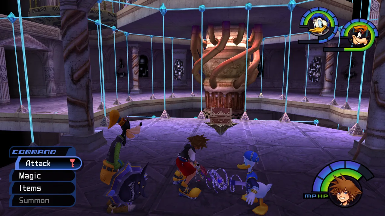 Hollow Bastion Lift Stop Under High Tower Sliding Blocks Chest